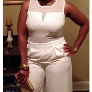 Cream colored Jumpsuit